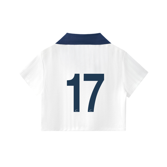 Maillot de foot blanc des années 90 (court)